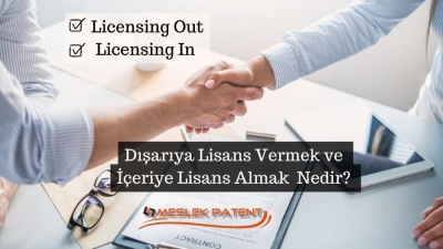 Dışarıya Lisans Vermek ve İçeriye Lisans Almak